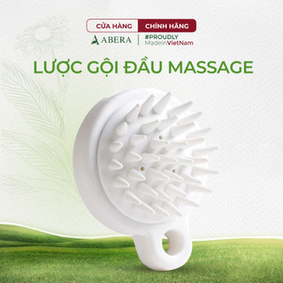 Lược Gội Đầu Silicon Muji Mềm Massage Da Đầu - Giảm Rụng Tóc