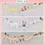 Dây Chữ Happy Full Month Ép Kim Trang Trí Mừng Đầy Tháng Cho Bé