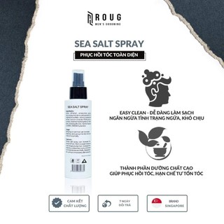 Xịt tạo phồng muối biển ROUG Sea Salt Spray 150ml – Hỗ trợ tạo phồng, kiểm soát dầu thừa