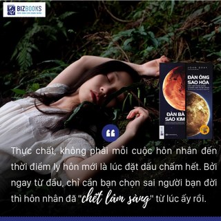 Sách Đàn Ông Sao Hỏa Đàn Bà Sao Kim Và Nghệ Thuật Buông Bỏ - Bizbooks