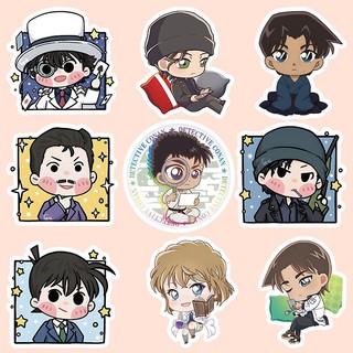 Sticker Conan Kaito Kid Anime Cute Hình Dán Trang Trí Ốp Điện Thoại Decor Timo ST109