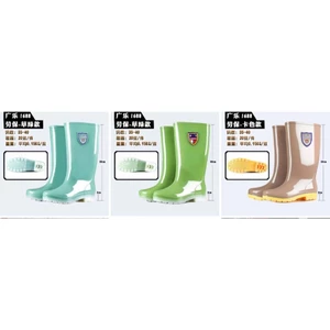 Ủng lao động nữ size 36-43, ủng lửng, ủng đi mưa nhiều màu nội địa Trung MÃ 1688