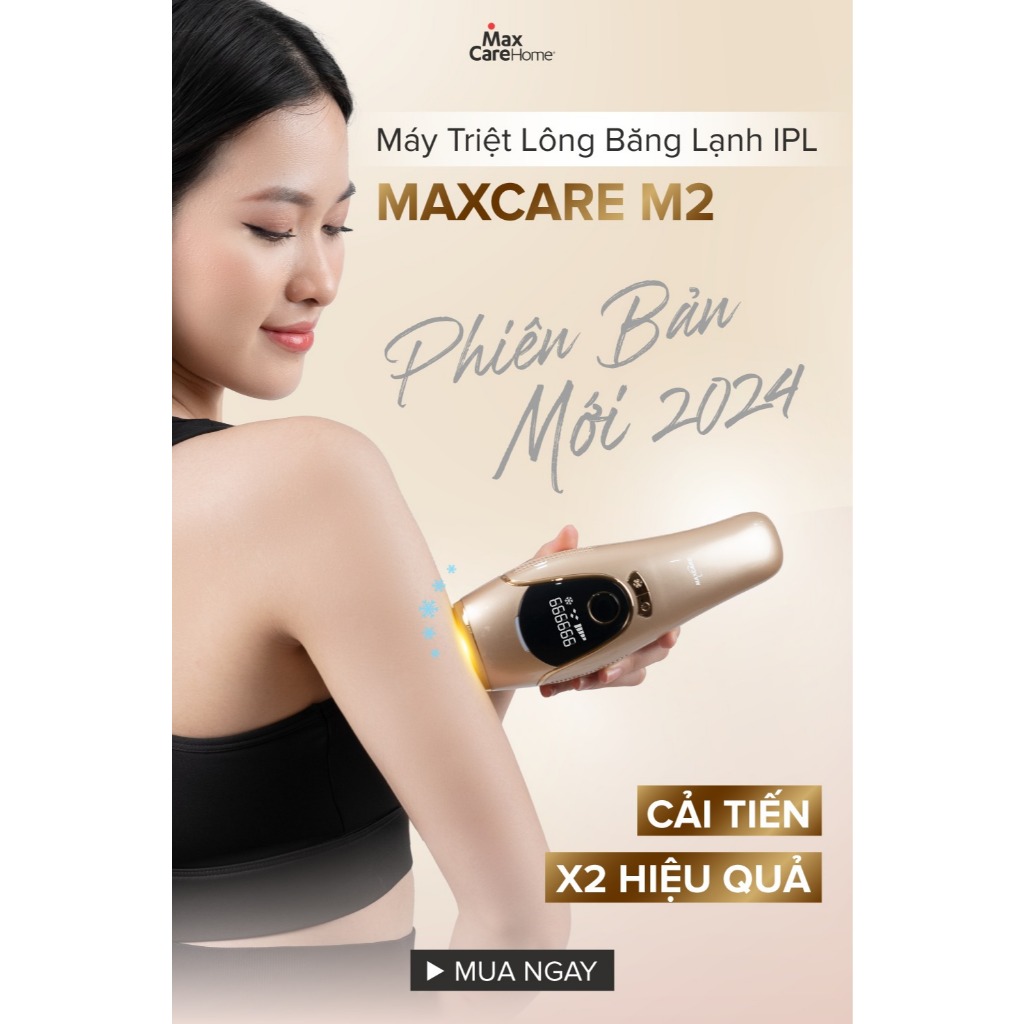 Ảnh Máy Triệt Lông Mini MAXCARE, NĂNG LƯỢNG 19J Rút Ngắn Thời Gian Loại Bỏ Lông Vĩnh Viễn Tại Nhà, Triệt Lạnh IPL TRẺ HÓA DA 2