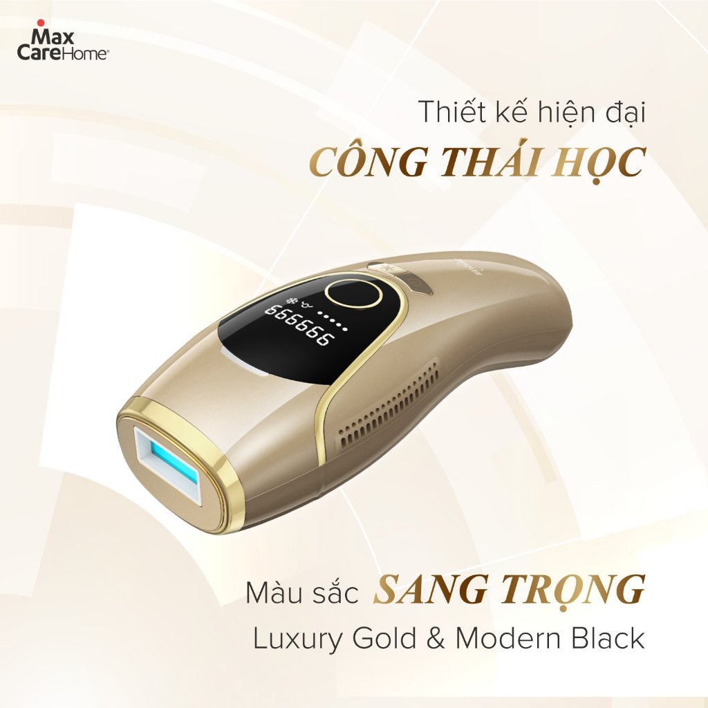 Ảnh Máy Triệt Lông Mini MAXCARE, NĂNG LƯỢNG 19J Rút Ngắn Thời Gian Loại Bỏ Lông Vĩnh Viễn Tại Nhà, Triệt Lạnh IPL TRẺ HÓA DA 3