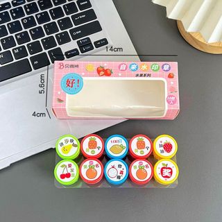 Bộ 10 Con Dấu Chấm Điểm Hình Mặt Cười Đáng Yêu Đồ Dùng Học Tập Và Văn Phòng Phẩm Cao Cấp 89052