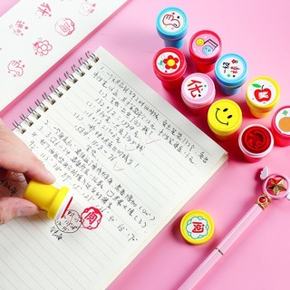 Bộ 10 Con Dấu Chấm Điểm Hình Mặt Cười Đáng Yêu Đồ Dùng Học Tập Và Văn Phòng Phẩm Cao Cấp 89052
