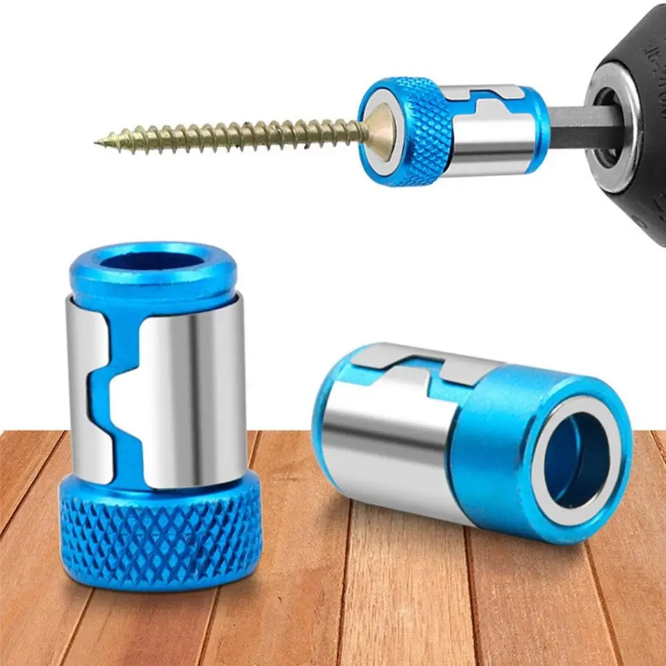 Bộ 2 đầu nam châm gắn đầu bắn vít siêu hít - tăng lực hút đinh vít