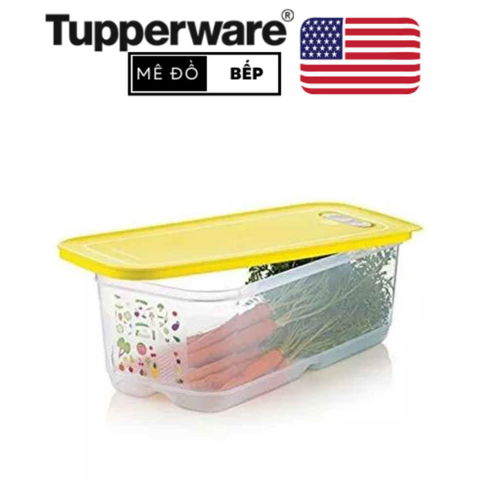 Lẻ hộp trữ rau củ quả có nút hô hấp Ventsmart Tupperware chính hãng ...