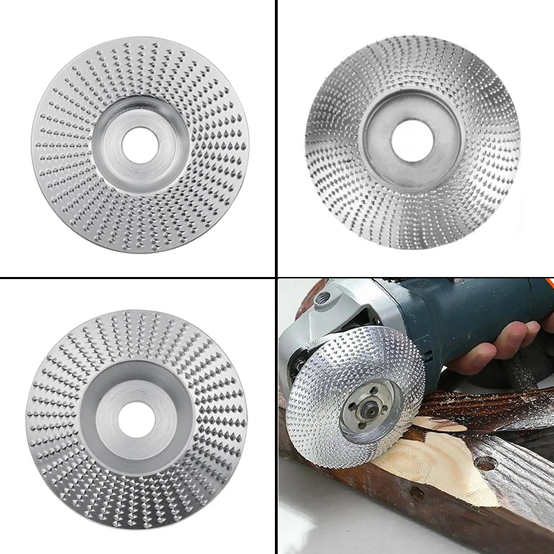 Đĩa mài gỗ răng thép , đĩa chà nhám gỗ gắn máy mài máy cắt cầm tay - lưỡi mài gỗ