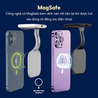 Đèn treo bảo vệ mắt cho điện thoại di động P6S MagSafe siêu mỏng, không dây, hợp kim nhôm chống cận thị, mỏi mắt