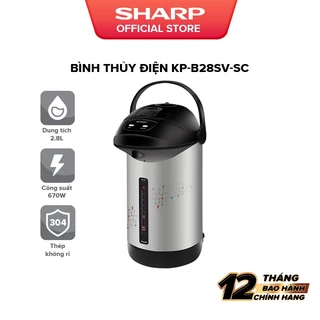 Bình thủy điện Sharp KP-B28SV-SC - Bảo hành chính hãng 12 tháng