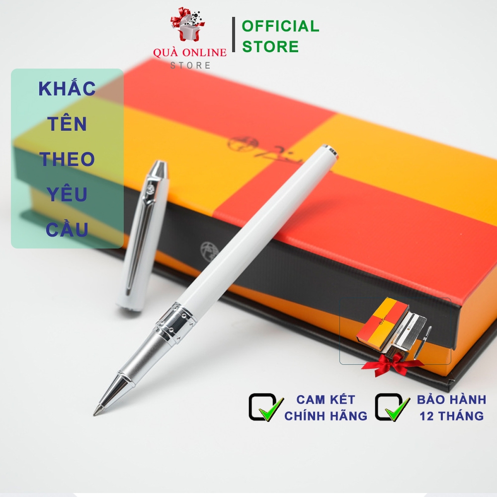 BÚT KÝ PICASSO CAO CẤP HORTA TRẮNG BÓNG [MIỄN PHÍ KHẮC TÊN - LOGO] [RẺ VÔ ĐỊCH] BÚT KÝ CAO CẤP