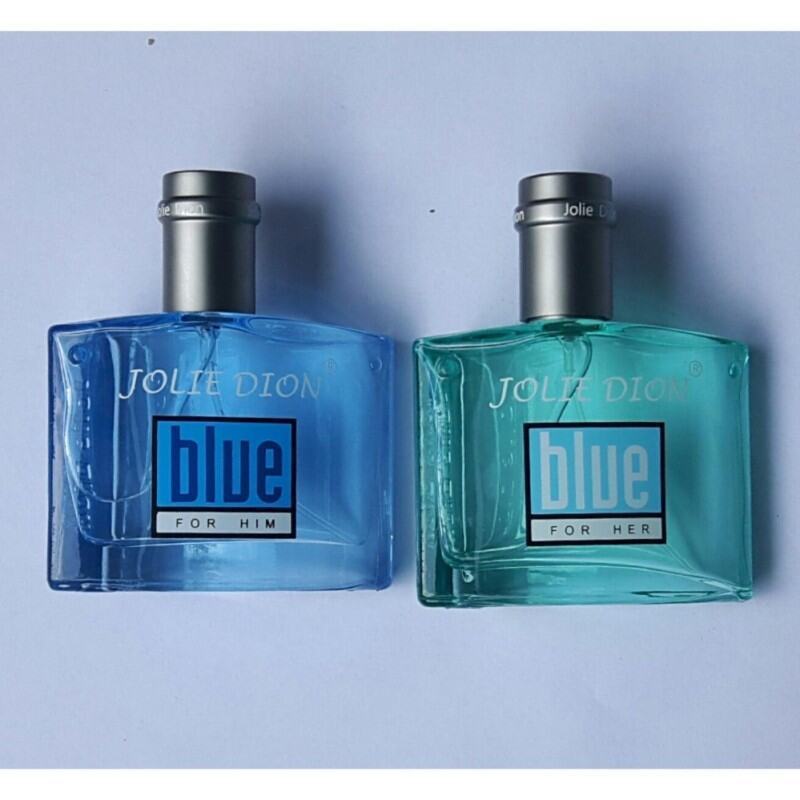 Nước hoa nam và nữ Jolie Dion Blue For Him & Blue For Her 60ml