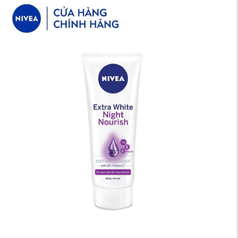 Serum Dưỡng Thể Nivea Phục Hồi & Dưỡng Sáng Da Ngày & Đêm 180ml chính hãng