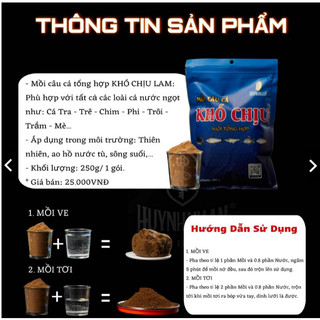 mồi câu khó chịu Đen- Đỏ - Lam câu sông ,hồ dịch vụ