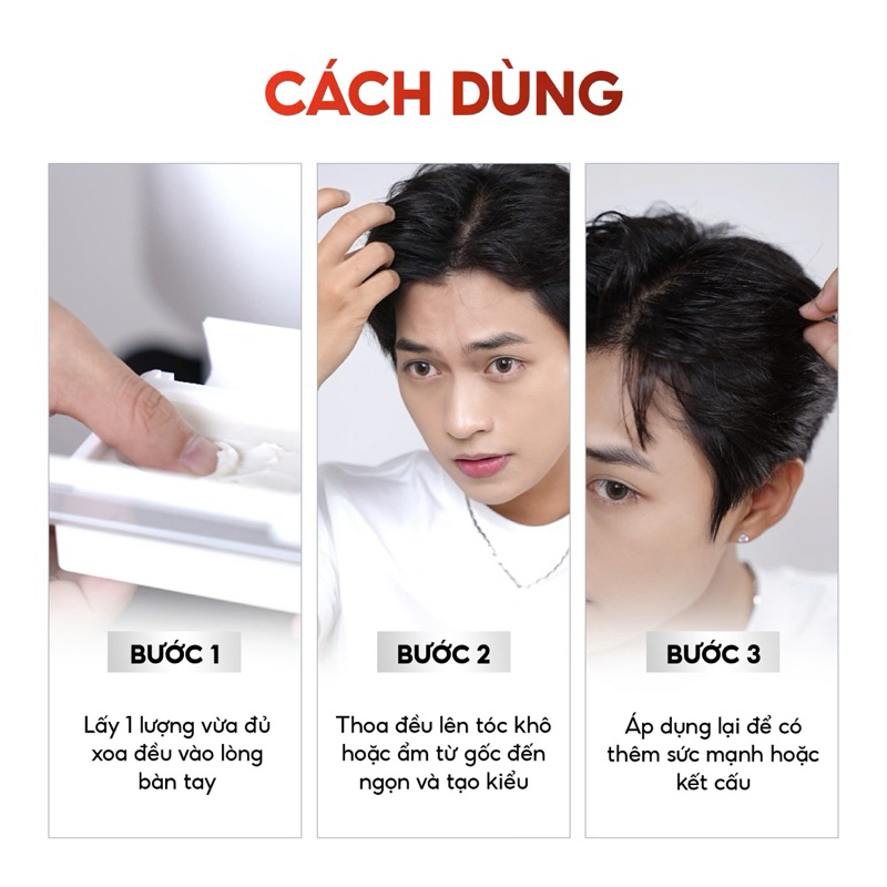 [Thanh lý nghỉ bán ] Sáp CINPLUS CLAY WAX SICILY 1504 vuốt tóc Nam tạo kiểu cứng mờ - Hũ 30/85g