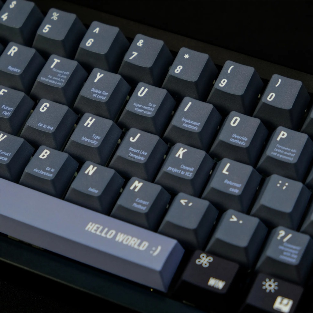 Keycap Programmer Black - Keycap Lập Trình Viên | Nhựa PBT | Cherry Profile | BigBuy360 - bigbuy360.vn