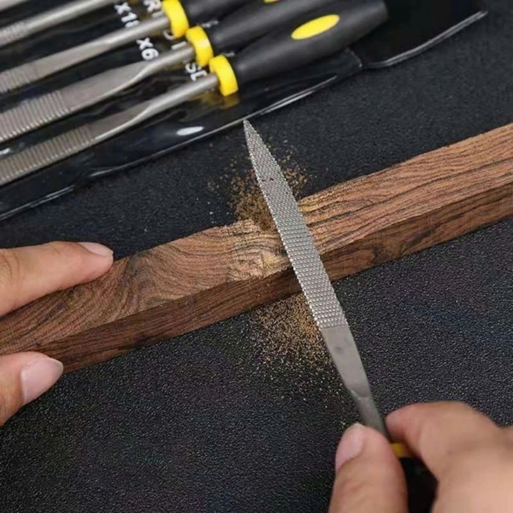 Bộ 6 cây dũa gỗ dài 180mm
