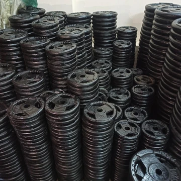 TẠ GANG lỗ phi 30MM trọng lượng 2kg, tạ gang 2kg hình dạnh bánh tạ 3 cánh lỗ phi 30, dùng tạ tay, tạ đơn