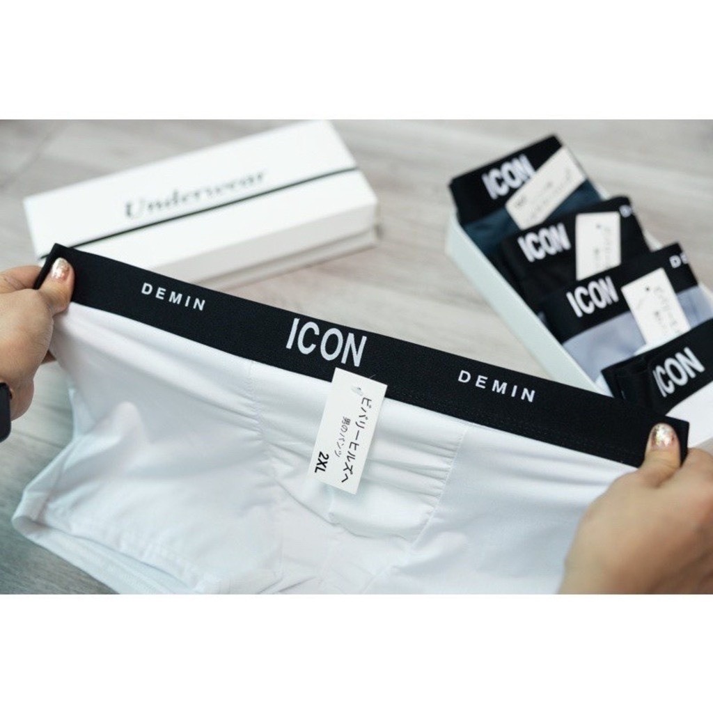 COMBO 5 Quần SIP NAM ICON BOXER THUN LẠNH RẺ ĐẸP VÀ THỜI TRANG PHONG CÁCH TRẺ TRUNG VÀ NĂNG ĐỘNG