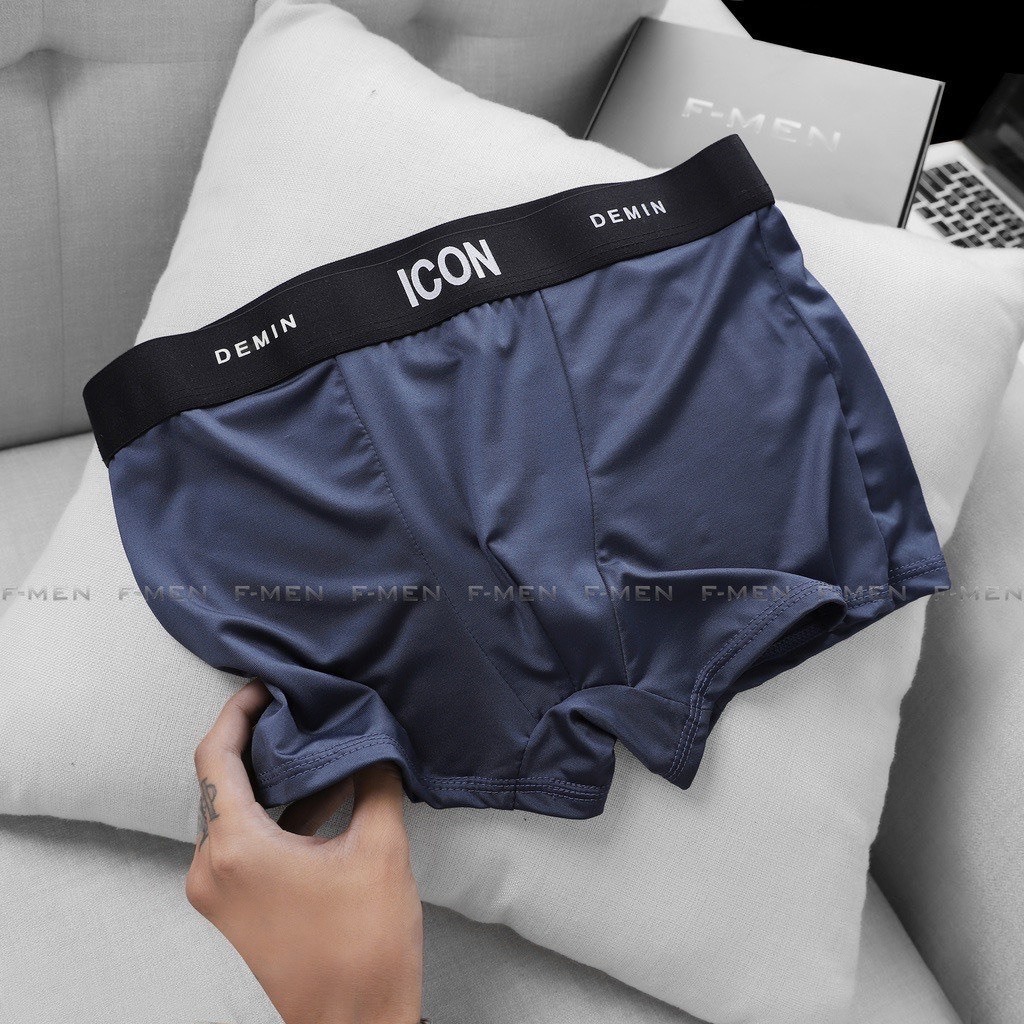 COMBO 5 Quần SIP NAM ICON BOXER THUN LẠNH RẺ ĐẸP VÀ THỜI TRANG PHONG CÁCH TRẺ TRUNG VÀ NĂNG ĐỘNG