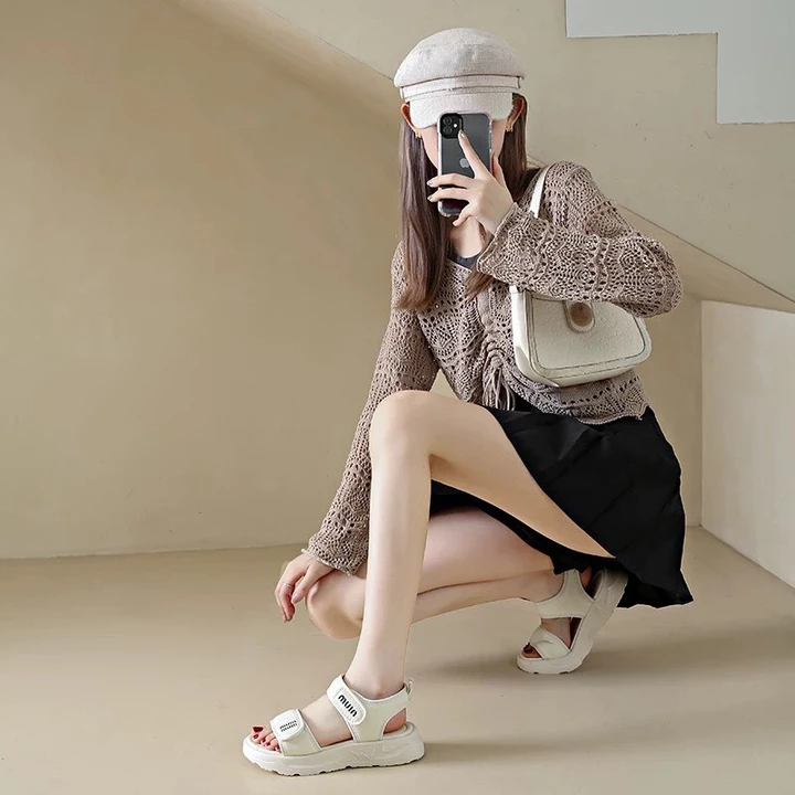Women's Slide Fashion Sandals – 3 cm – 2