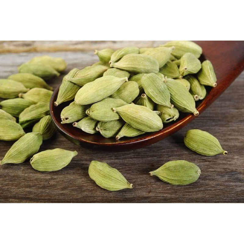Bạch Đậu Khấu Xanh, Thảo Quả Xanh Ấn Độ, Hạt Bưởi Xanh, Green Cardamom Gia Vị Thơm, Ngon Cho Món Ăn