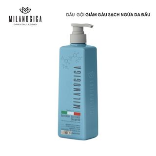 Bộ Dầu Gội Xả Giảm Gàu sạch ngứa da đầu Milanogica  355ml/725ml