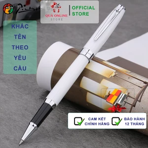 BÚT KÝ PICASSO CAO CẤP PHONG CÁCH Minimalism MÀU TRẮNG [MIỄN PHÍ KHẮC TÊN - LOGO] BÚT KÝ CAO CẤP