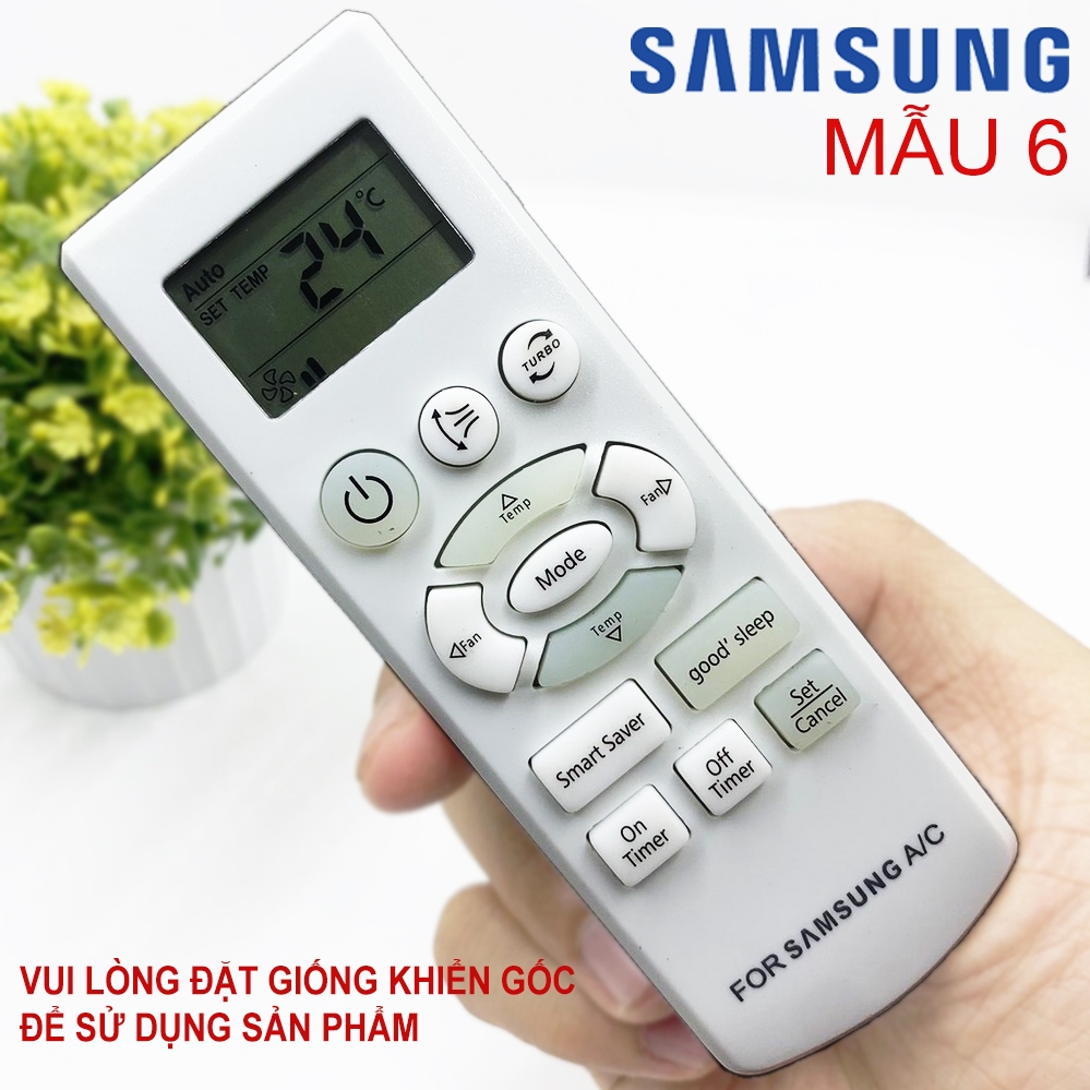 Điều Khiển remote điều hoà máy lạnh SAMSUNG đa năng cho các dòng SAMSUNG điều hoà - ảnh 7