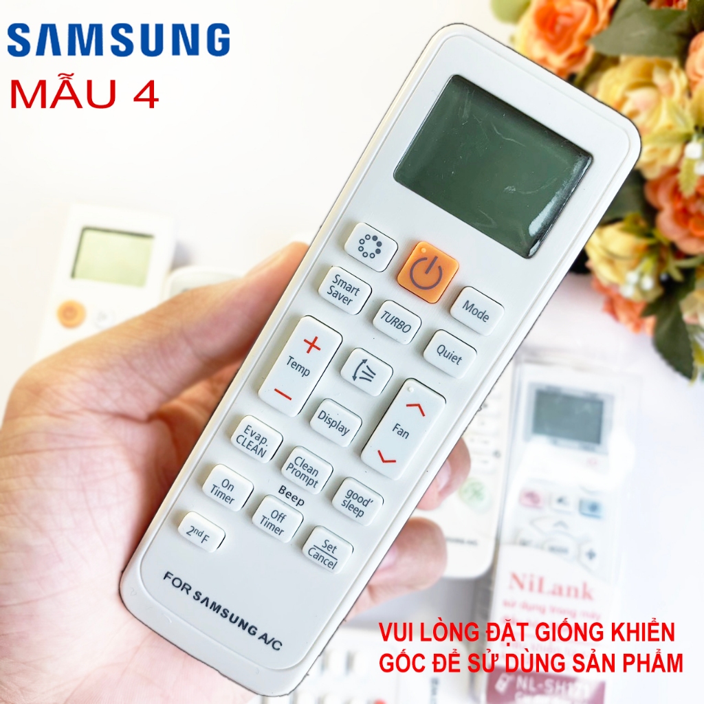 Điều Khiển remote điều hoà máy lạnh SAMSUNG đa năng cho các dòng SAMSUNG điều hoà - ảnh 5