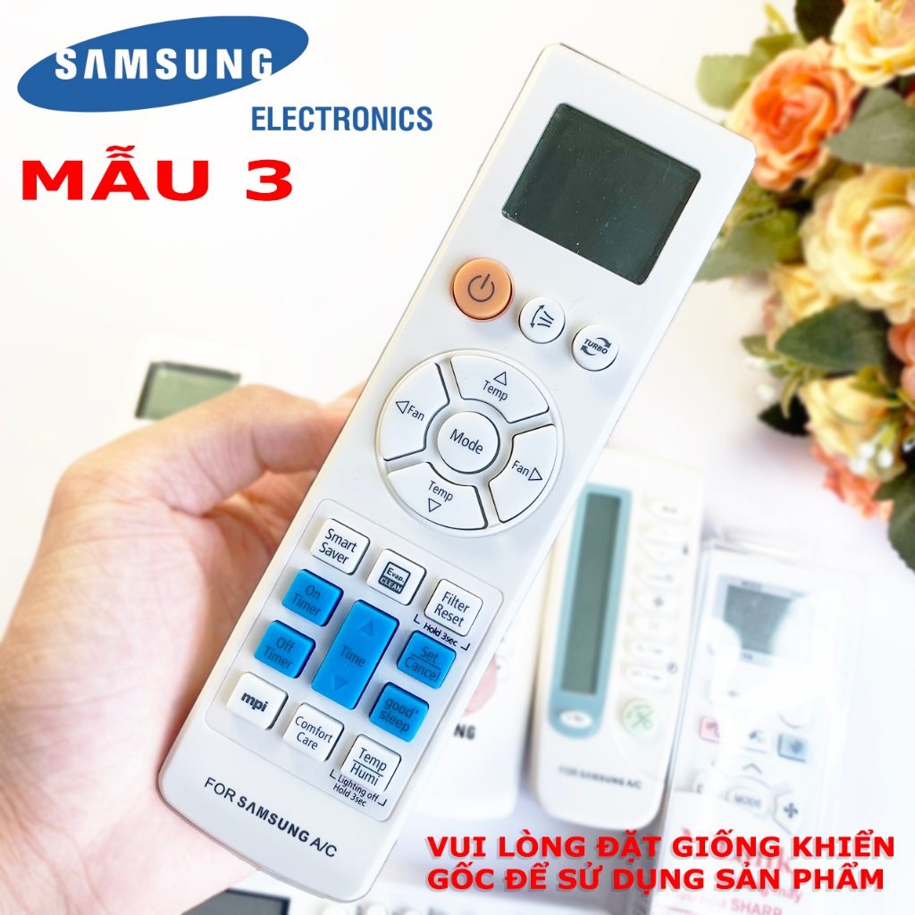 Điều Khiển remote điều hoà máy lạnh SAMSUNG đa năng cho các dòng SAMSUNG điều hoà - ảnh 4
