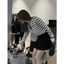 Áo cardigan khoác ngoài thêu hình ngựa hàng quảng châu 3282