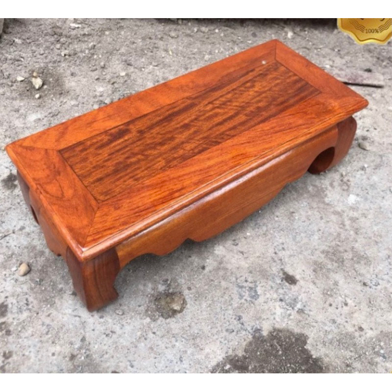 Đế khung ảnh,giá đỡ khung ảnh,kỷ dài gỗ hương Cao 10 Sâu 13