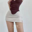 Chân Váy Ngắn Chữ A Xẻ Tà Sexy Chân Váy Mini Xẻ Hông Chất Umi Co Dãn 4 Chiều Không Nhăn Cao Cấp Dễ Phối Đồ [MY8380]