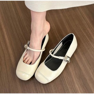 [FORM RỘNG LÙI 1 SZ]  Giày MARY JANE búp bê nữ vá mũi đế cao su đi êm chân dáng tiểu thư xinh xắn Ms V148
