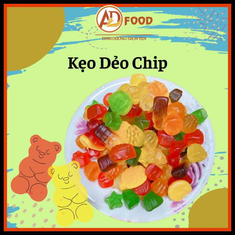 kẹo dẻo chíp chíp thơm ngon gói 1kg