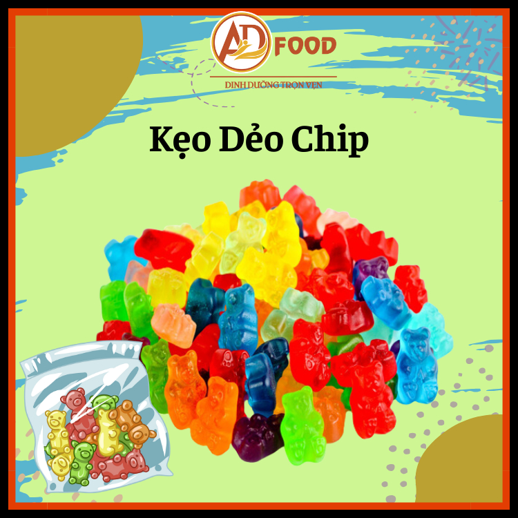 kẹo dẻo chíp chíp thơm ngon gói 1kg
