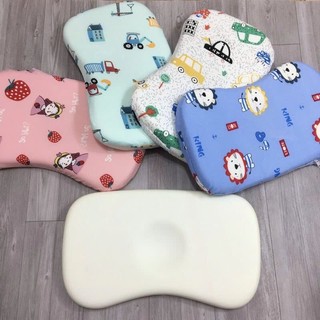 Gối Cao Su Non cho bé siêu êm Chống méo đầu, bẹp đầu Cho Bé-Gối cao su non chống méo đầu, dùng cho bé đi học mềm mại