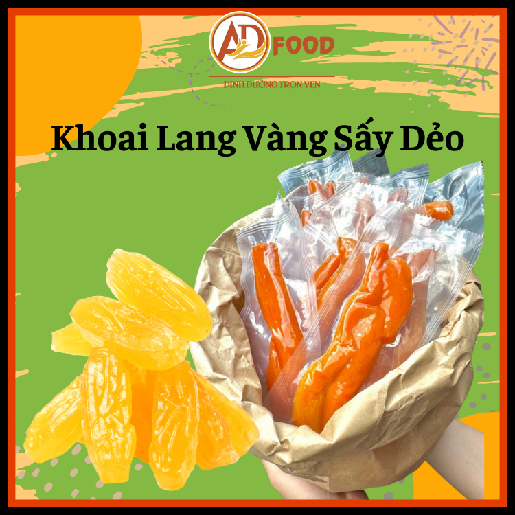 500gr khoai lang vàng sấy dẻo thơm ngon