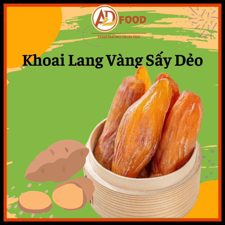 500gr khoai lang vàng sấy dẻo thơm ngon