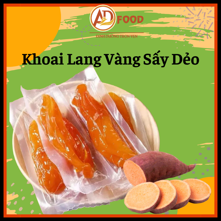 500gr khoai lang vàng sấy dẻo thơm ngon