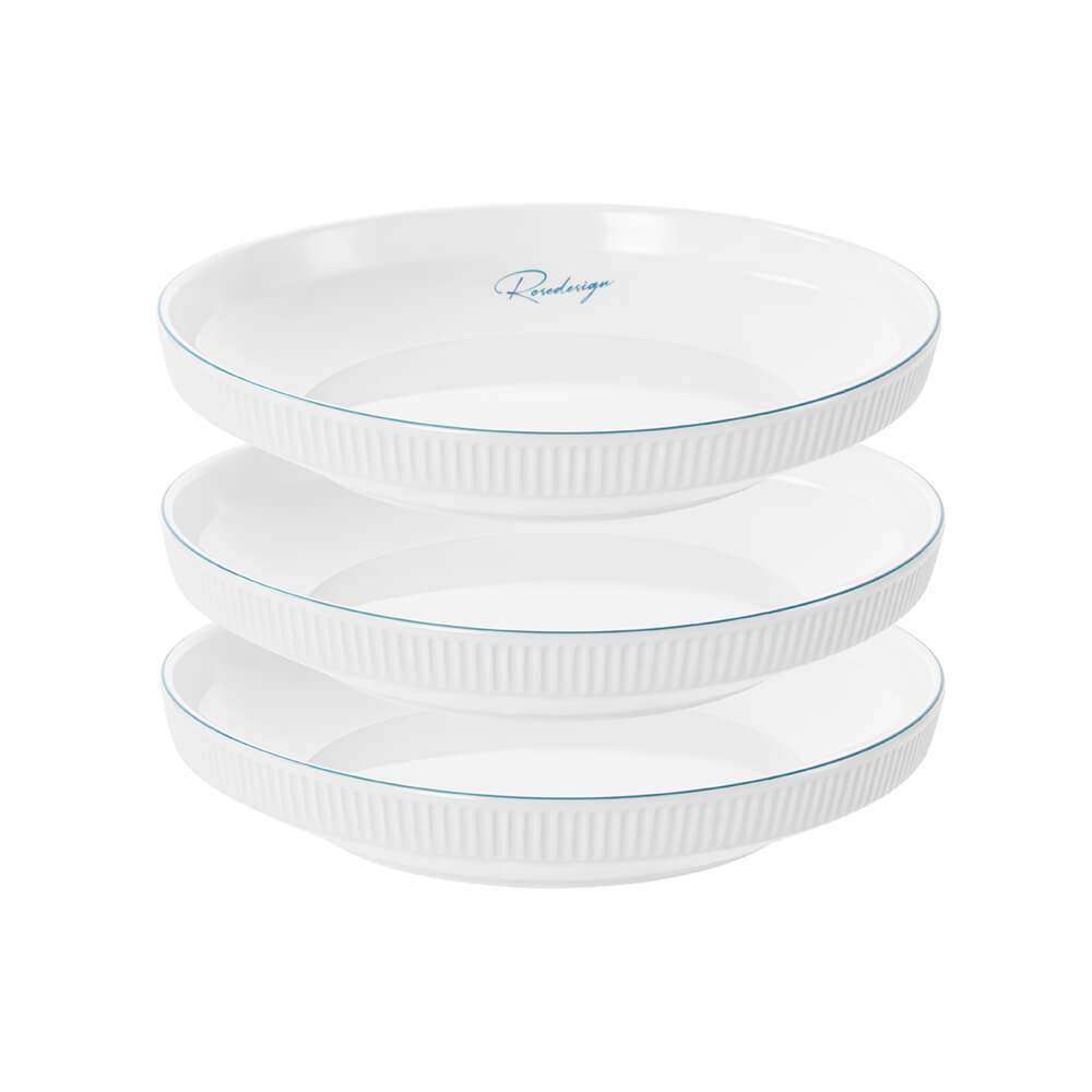Bộ 3 đĩa tròn sâu lòng Elmich RoseDesign EL-0241