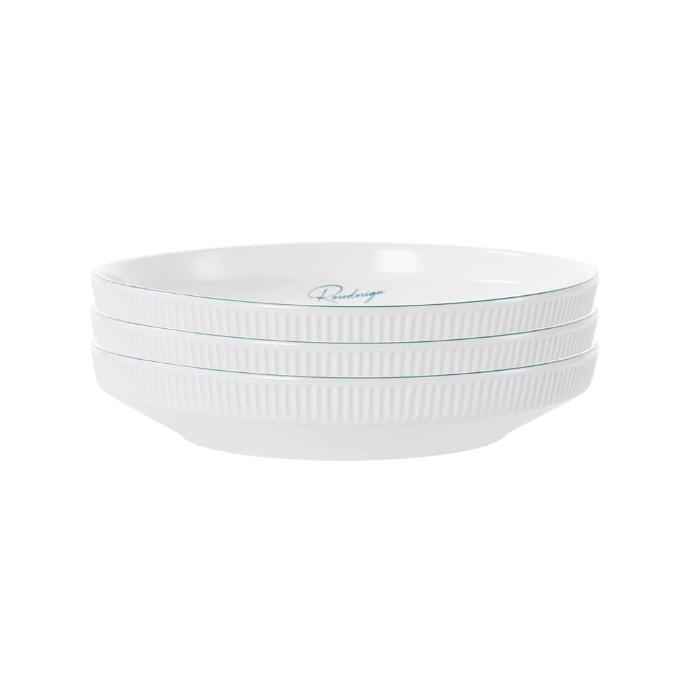 Bộ 3 đĩa tròn sâu lòng Elmich RoseDesign EL-0241