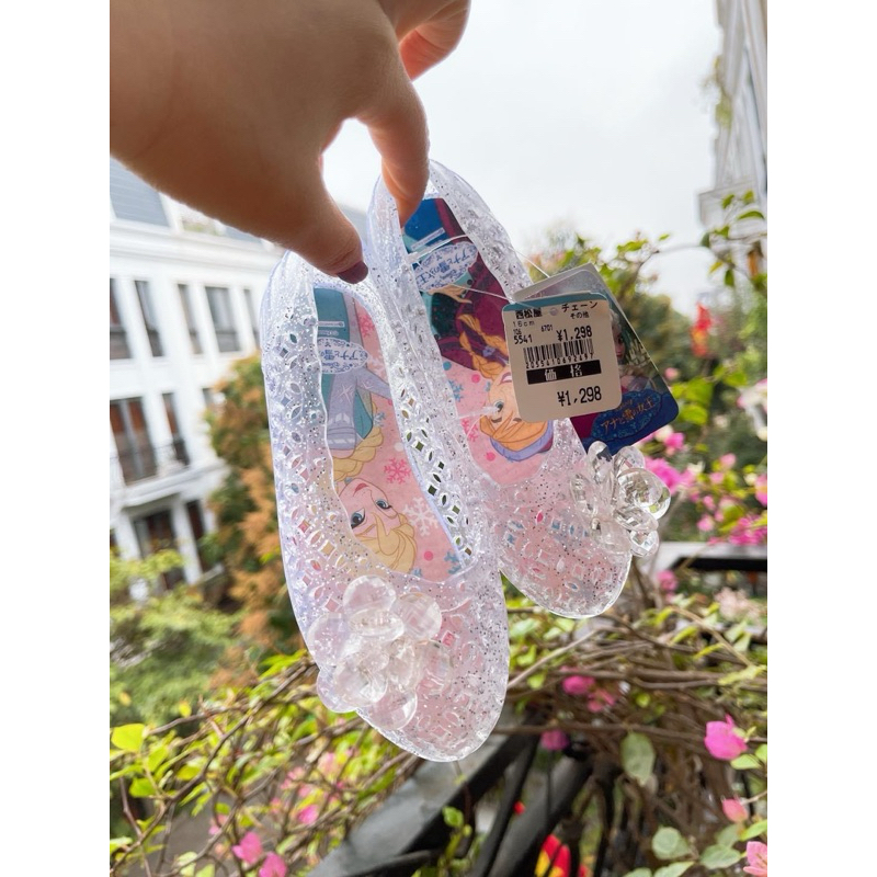 Giày Công Chúa Bé Gái D8028 Siêu Xinh Nhiều Màu Size 15-18cm Chống Trượt Êm Chân