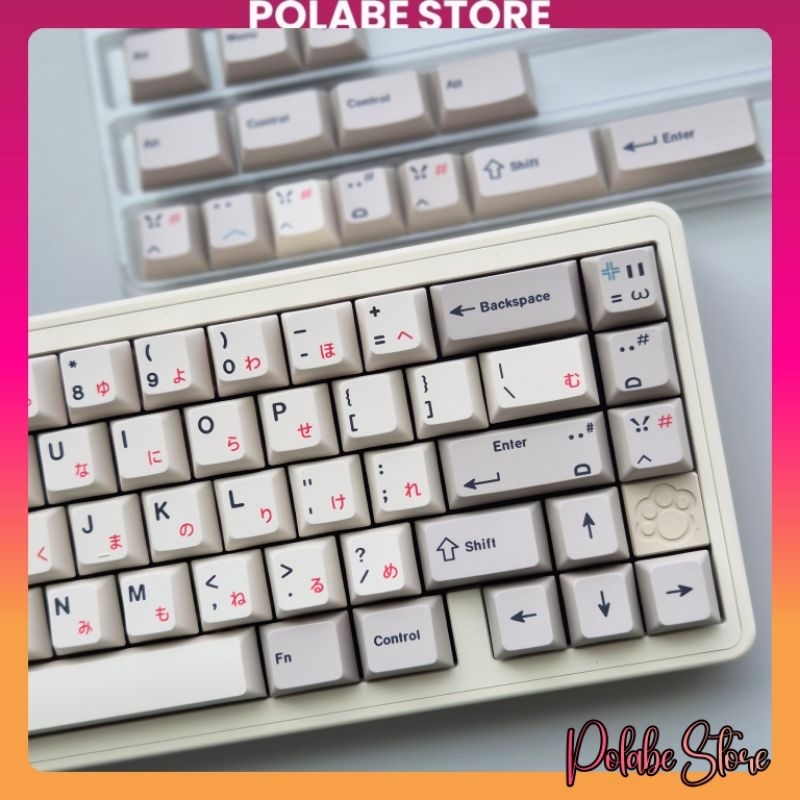 Tổng hợp Keycap Retro phong cách XMI Cherry profile keycap cổ điển Russia Japan bàn phím cơ Polabe Store | BigBuy360 - bigbuy360.vn