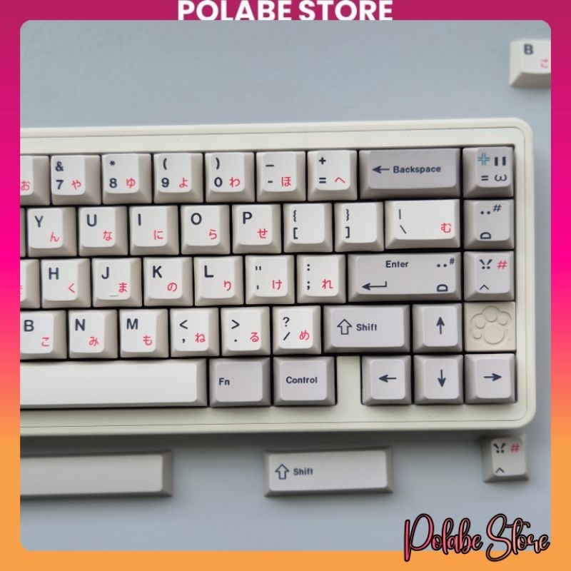 Tổng hợp Keycap Retro phong cách XMI Cherry profile keycap cổ điển Russia Japan bàn phím cơ Polabe Store | BigBuy360 - bigbuy360.vn