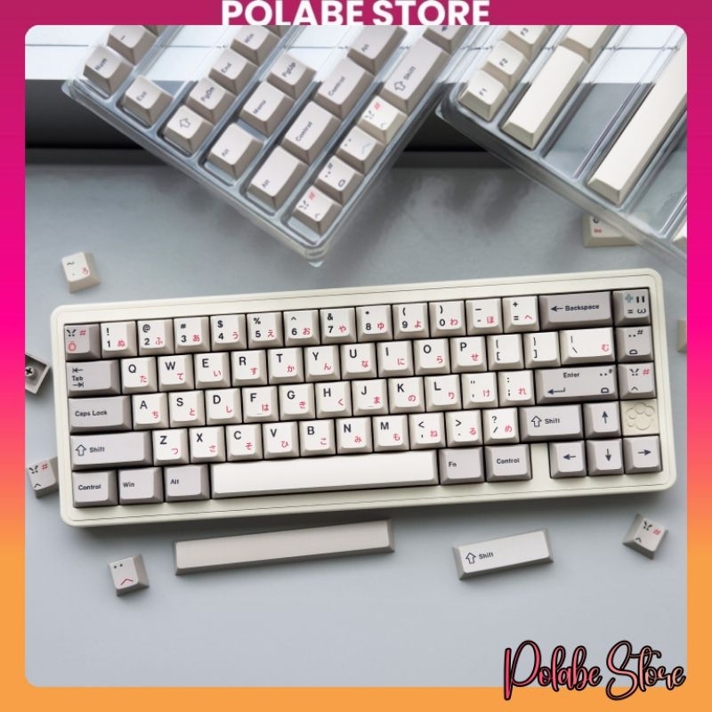 Tổng hợp Keycap Retro phong cách XMI Cherry profile keycap cổ điển Russia Japan bàn phím cơ Polabe Store | BigBuy360 - bigbuy360.vn