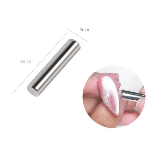 Nam châm hình trụ tạo nhiều mẫu mắt mèo trang trí móng