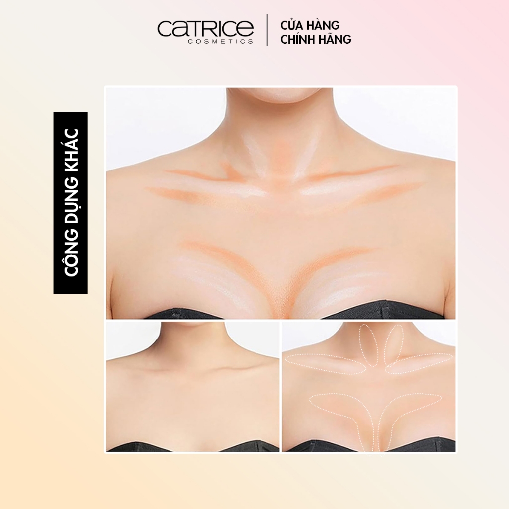 Bút tạo khối và highlight Catrice Magic Shaper Contour & Glow Stick mịn nhẹ 9g
